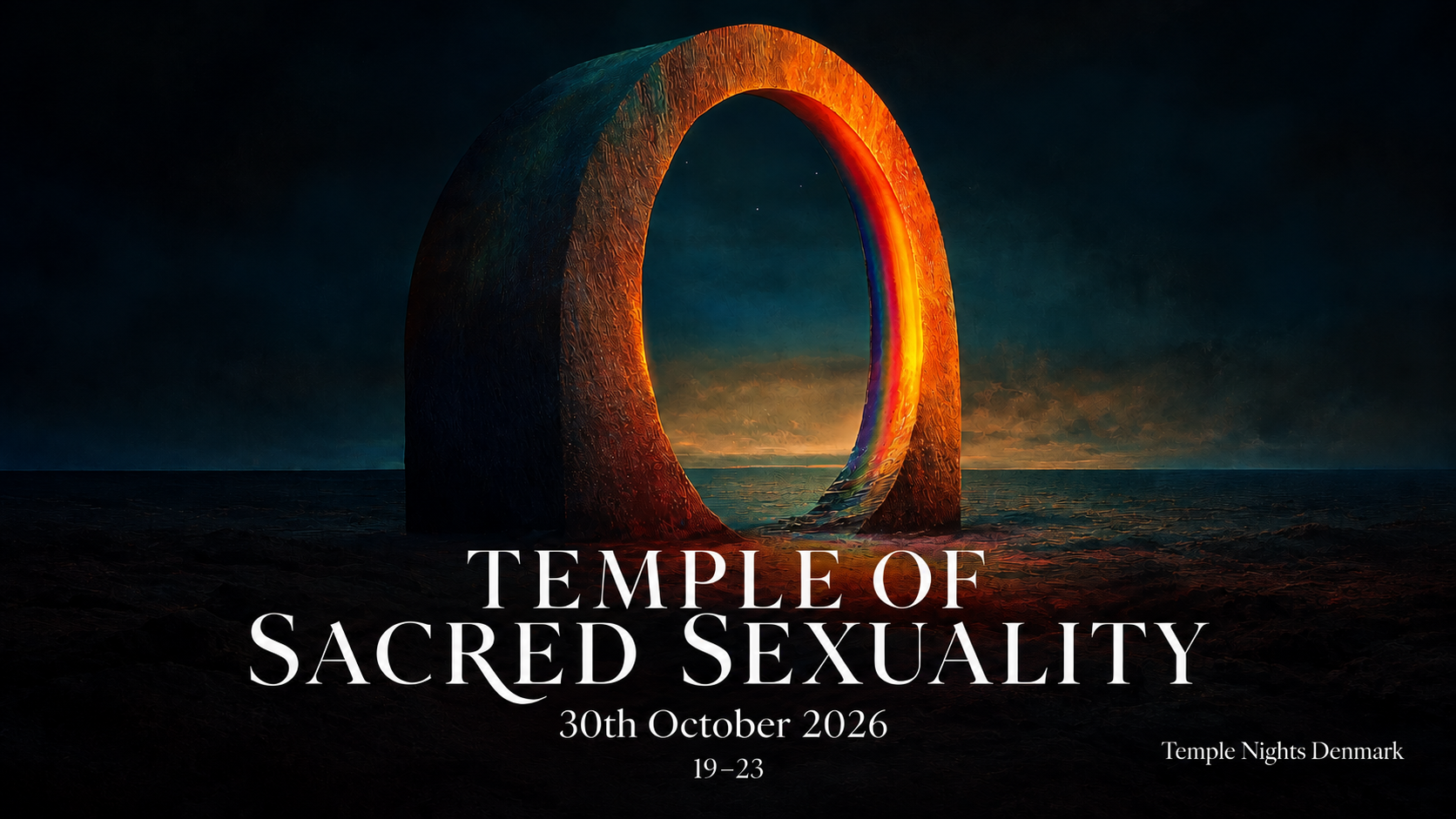 Temple of Sacred Sexuality — a glowing stone portal